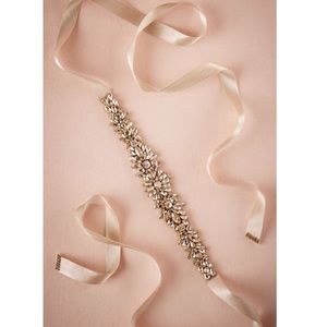 BHLDN Halle ivory sash